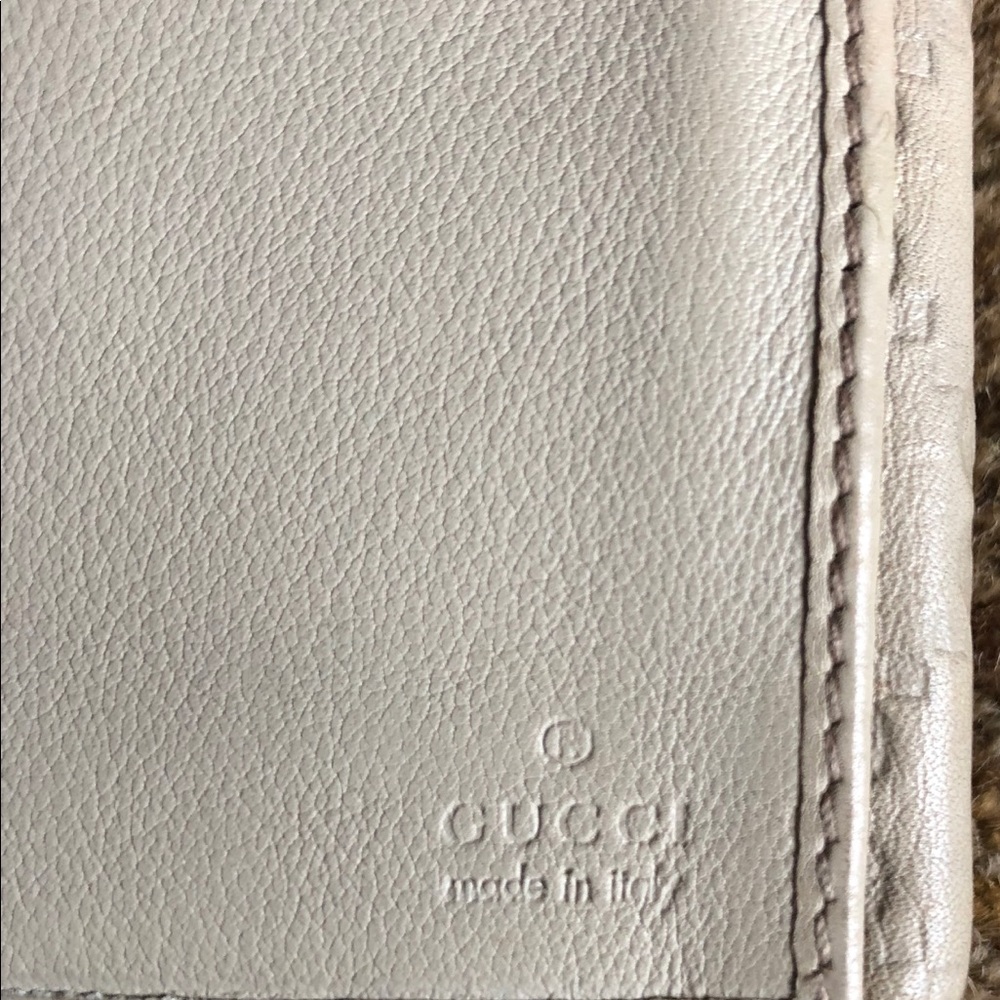 Guccissima Britt Medium Shoulder Bag. Beige And Wallet - Picture 6 of 8